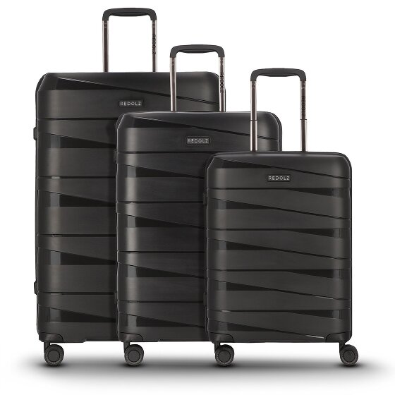 Redolz Essentials 10 3-SET 4 ruote Set di valigie 3 pezzi