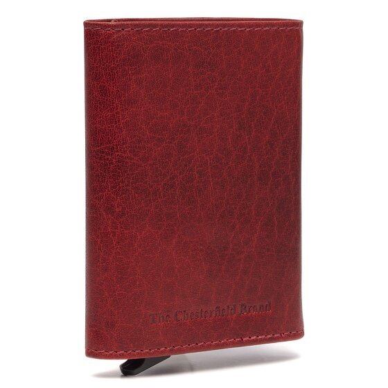 The Chesterfield Brand Paris Custodia per carta di credito Protezione RFID Pelle 7 cm