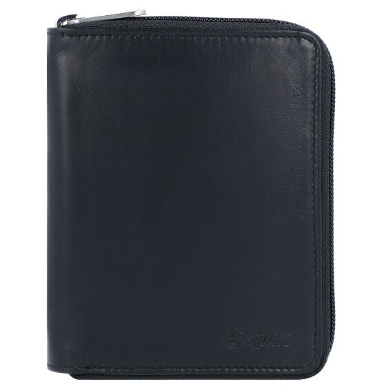 Esquire Nuovo portafoglio di seta in pelle 10 cm
