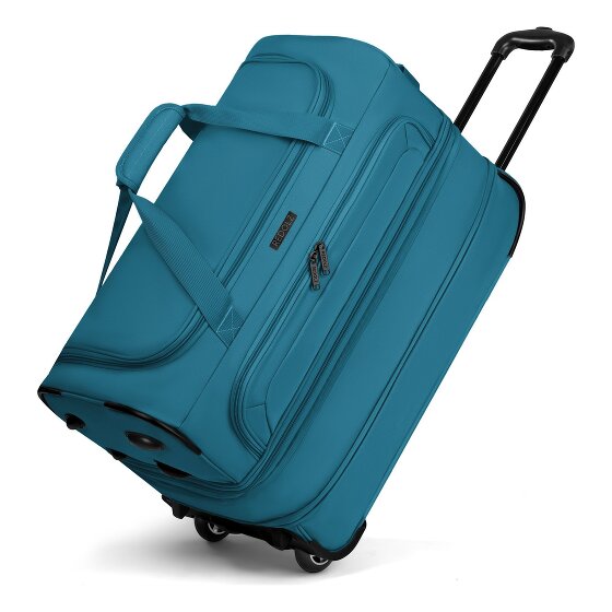 Redolz Duffle Essentials Borsa da viaggio a 2 ruote 55 cm M con patta di espansione