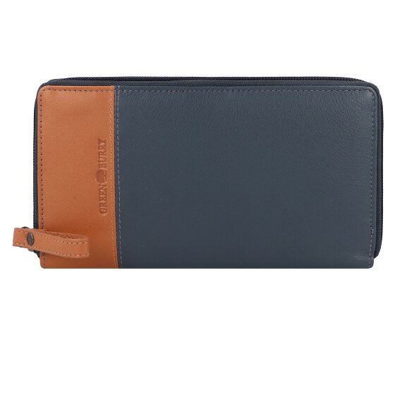 Greenburry Nappa Portafoglio Protezione RFID Pelle 19.5 cm