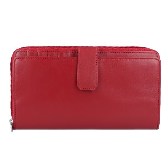 Esquire Nuovo Portafoglio di seta in pelle 19 cm