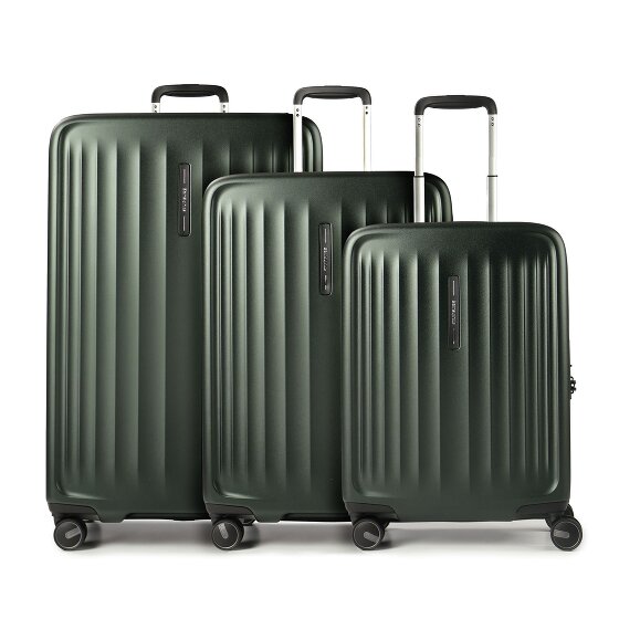 Samsonite Fyrm 4 ruote Set di valigie 3 pezzi con piega di espansione