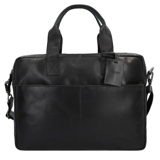 Burkely Cartella Jesse vintage in pelle 42 cm Scomparto per laptop