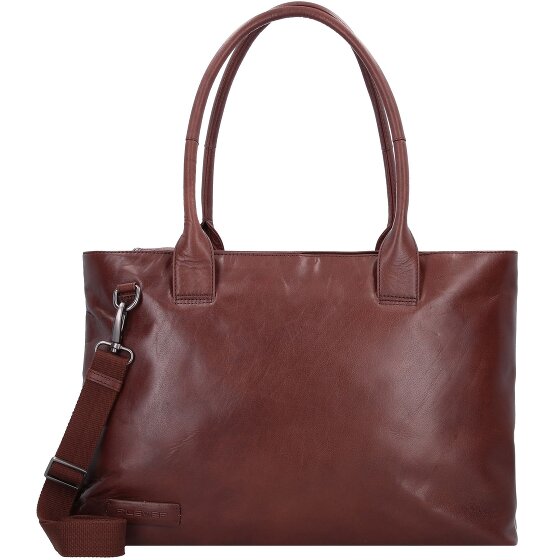 Plevier Rock Amber Borsa a tracolla Pelle 43 cm Scomparto per laptop