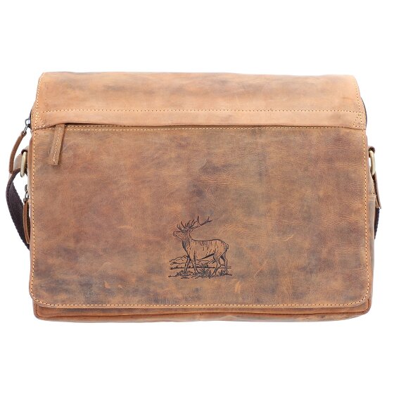 Greenburry Borsa a tracolla vintage in pelle 30 cm Greenburry Borsa a tracolla vintage in pelle 30 cm