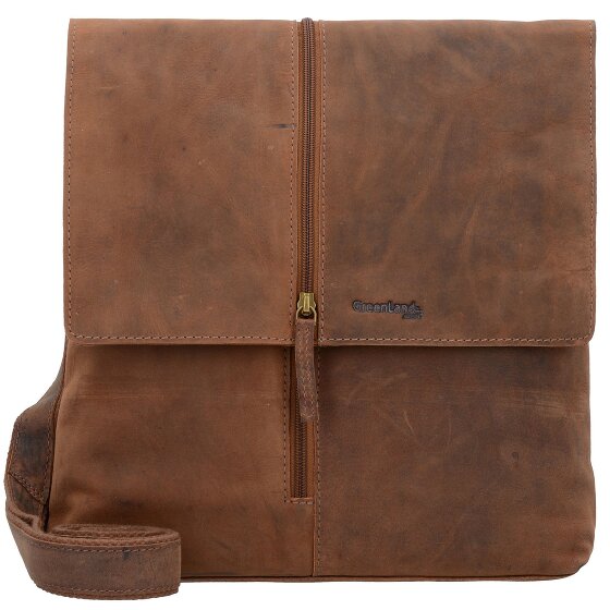 Greenland Nature Montenegro Borsa a tracolla in pelle 30 cm