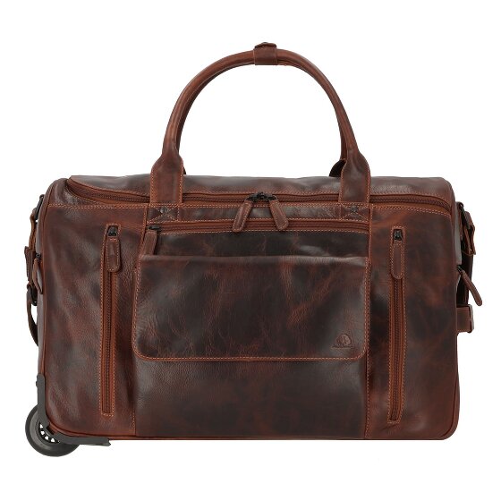 Greenburry Rugged 2 ruote Borsa da viaggio Pelle 53 cm