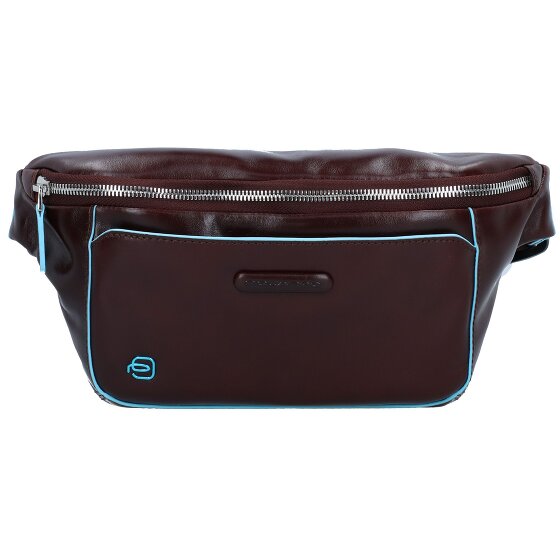Piquadro Marsupio quadrato blu in pelle 29 cm