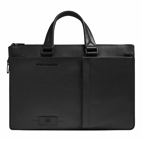 Piquadro Russel Valigetta Protezione RFID Pelle 42 cm Scomparto per laptop