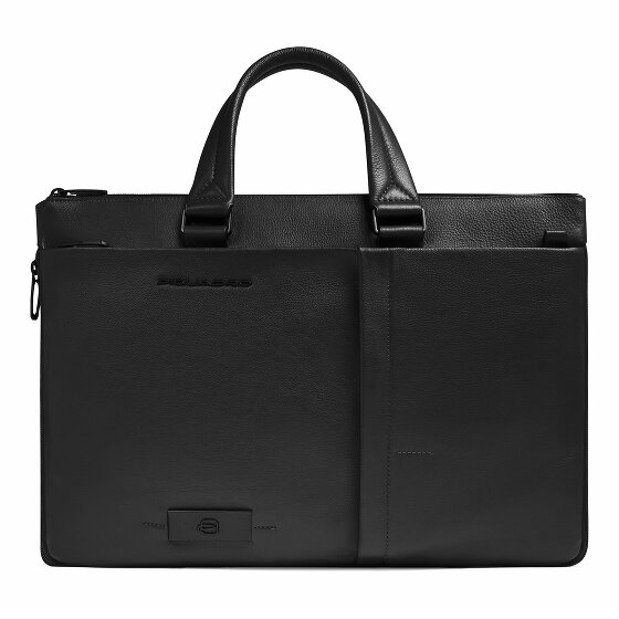 Piquadro Russel Valigetta Protezione RFID Vera Pelle 42 cm Vano porta PC