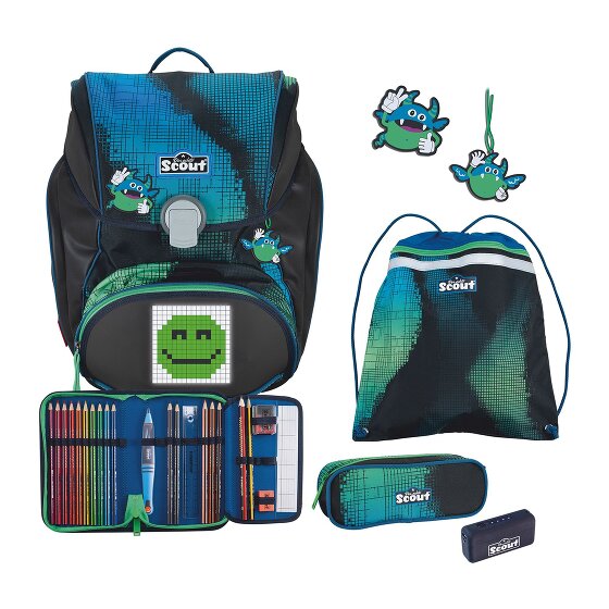 Scout Alpha Set di borse per la scuola 5 pezzi