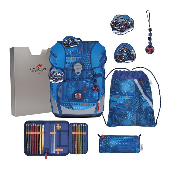 DerDieDas ErgoFlex Tiny Set di borse per la scuola 6 pezzi DerDieDas ErgoFlex Tiny Set di borse per la scuola 6 pezzi
