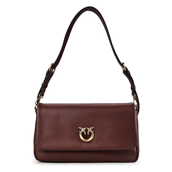 PINKO Click Soft Classic Borsa a spalla Vera Pelle 32 cm