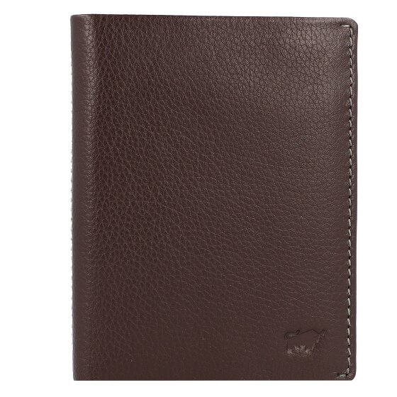 Braun Büffel Portafoglio Prato RFID in pelle 10 cm