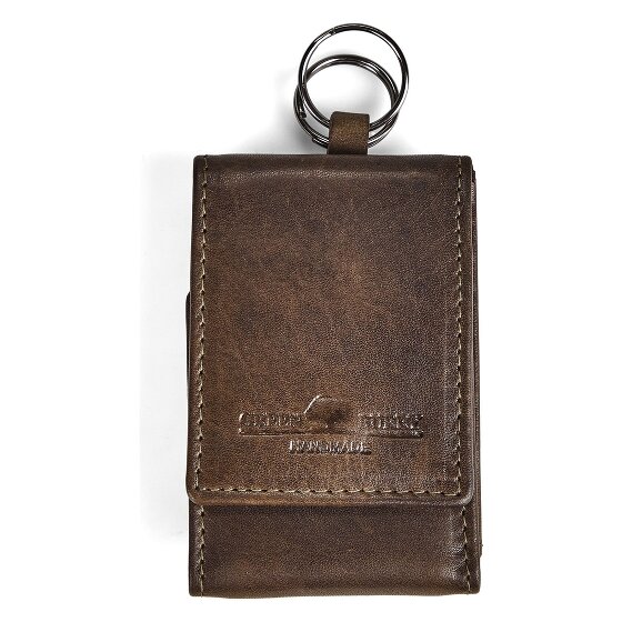 Greenburry Newport Portafoglio Protezione RFID Vera Pelle 8.5 cm