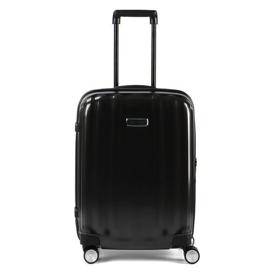 Samsonite Lite-Cube Dlx Chrome 4 ruote Carrello della cabina 55 cm