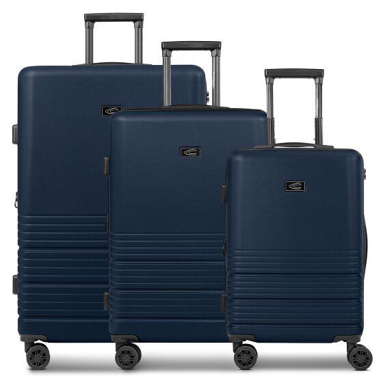 camel active Hanoi 4 ruote Set di valigie 3 pezzi con piega di espansione
