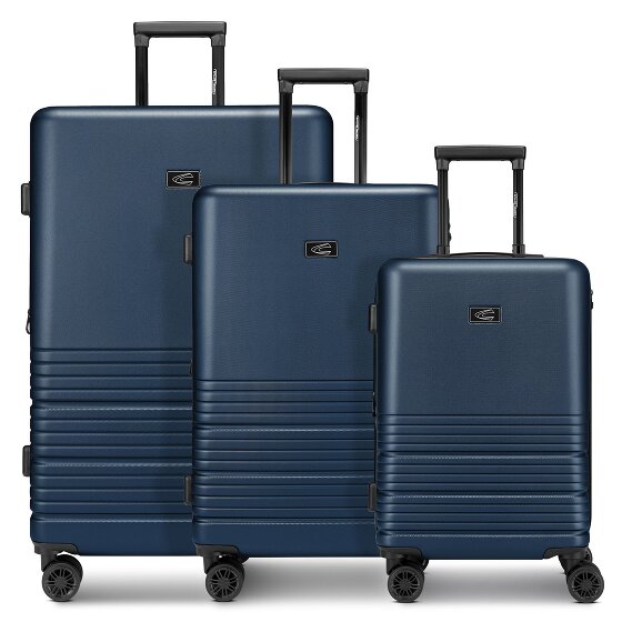 camel active Hanoi 4 ruote Set di valigie 3 pezzi con piega di espansione