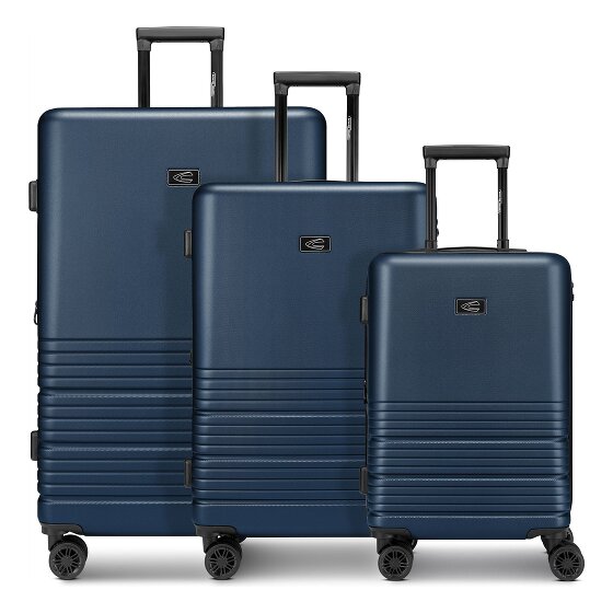 camel active Hanoi 4 ruote Set di valigie 3 pezzi espandibile