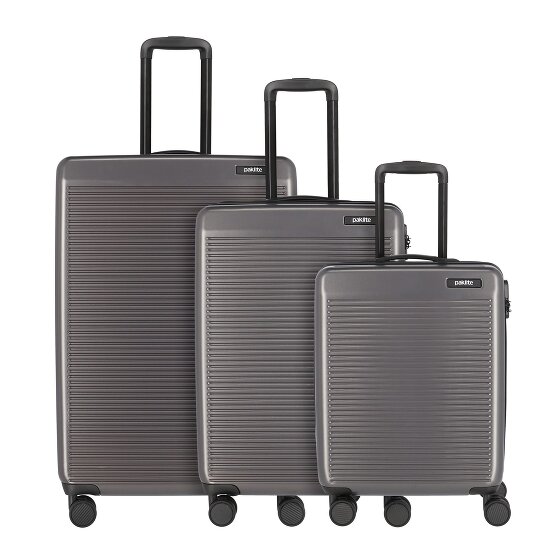 Paklite Sienna 4 ruote Set di valigie 3 pezzi