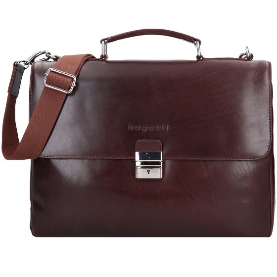 bugatti Romano Messenger in pelle 40 cm Scomparto per laptop