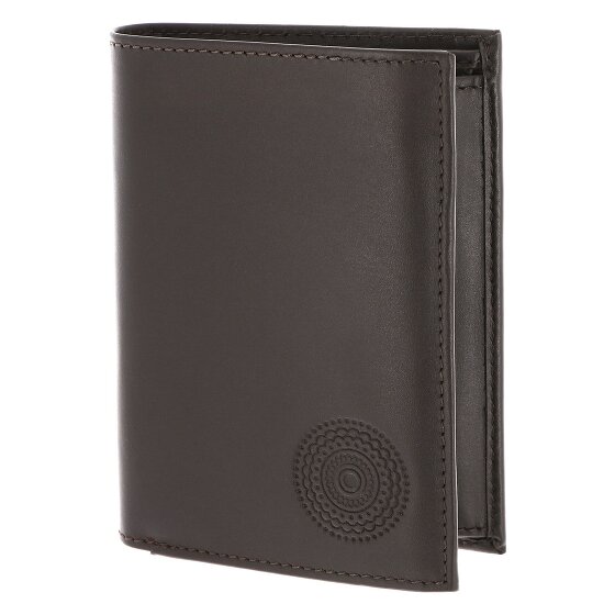 oxmox Leather Portafoglio Protezione RFID Vera Pelle 10 cm