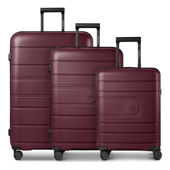 Redolz Essentials 11 4 ruote Set di valigie 3 pezzi espandibile