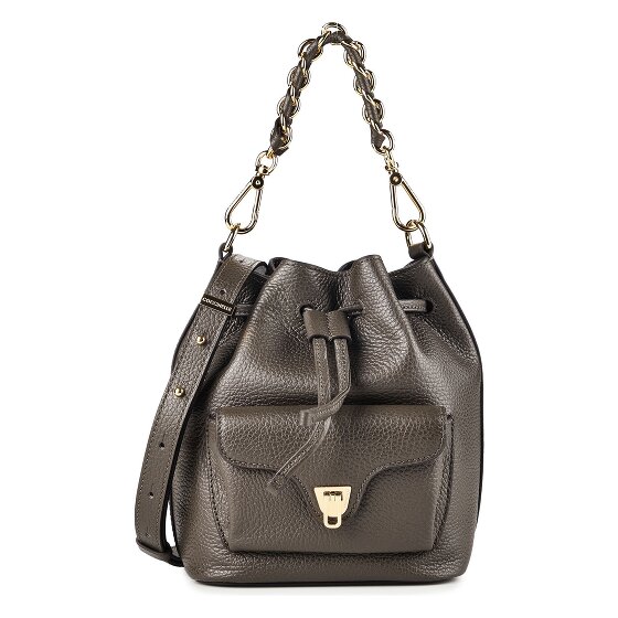 Coccinelle Beat Mini Borsa Borsa a tracolla Vera Pelle 17 cm