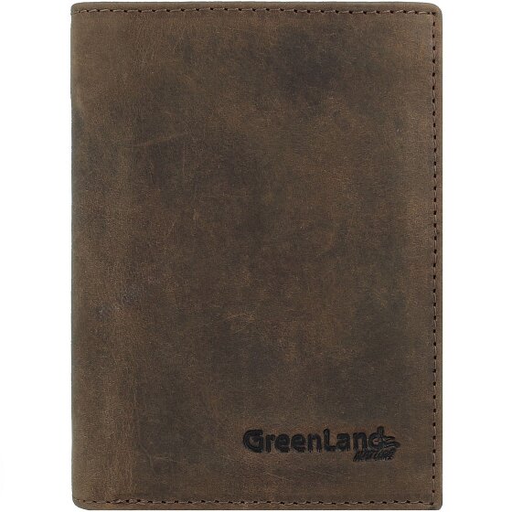 Greenland Nature Portafoglio RFID in pelle 9 cm