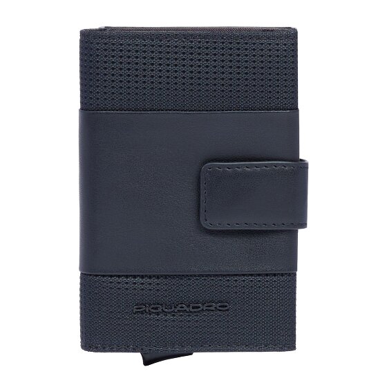 Piquadro PQ-Earth Custodia per carta di credito Protezione RFID Vera Pelle 6.5 cm