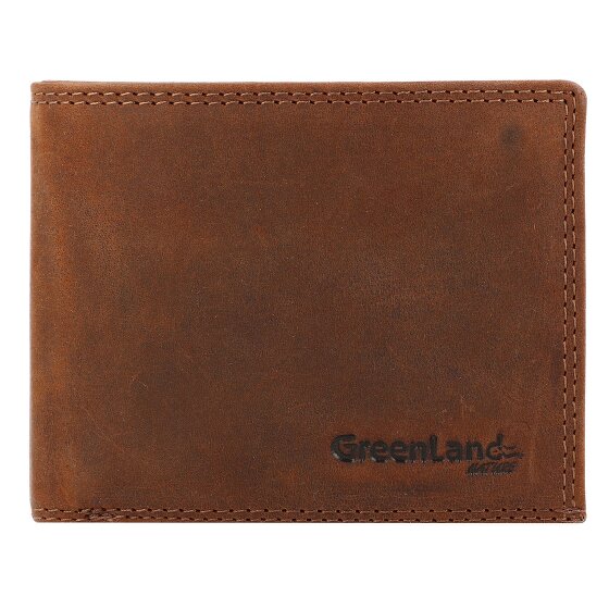 Greenland Nature Montenegro Portafoglio RFID in pelle 12 cm