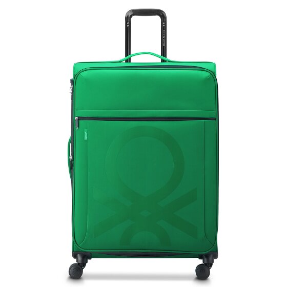 Delsey Paris x United Colors of Benetton Colour Block Trolley a 4 ruote da 77 cm con piega ad espansione