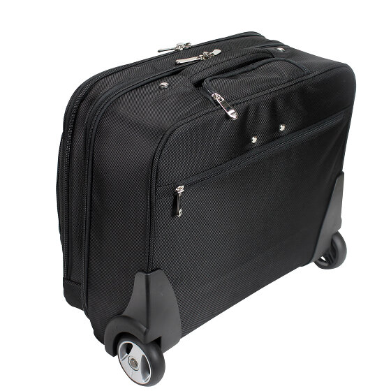 d&n Bussiness & Travel Trolley business a 2 ruote da 41 cm Scomparto per laptop