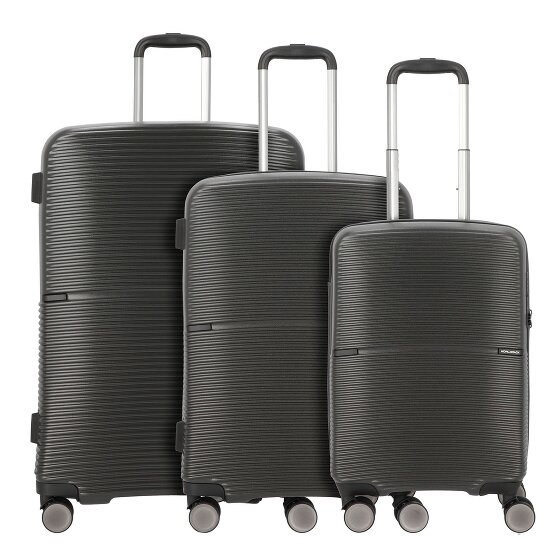 Worldpack San Francisco 4 ruote Set di valigie 3 pezzi