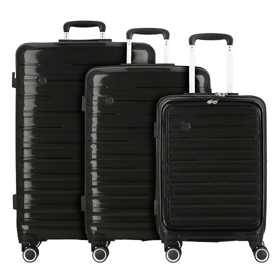 Cocoono Madrid 4 ruote Set di valigie 3 pezzi