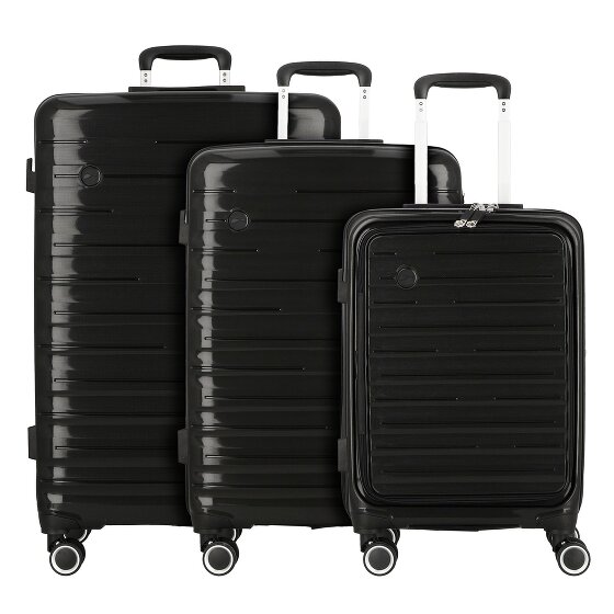 Cocoono Madrid 4 ruote Set di valigie 3 pezzi