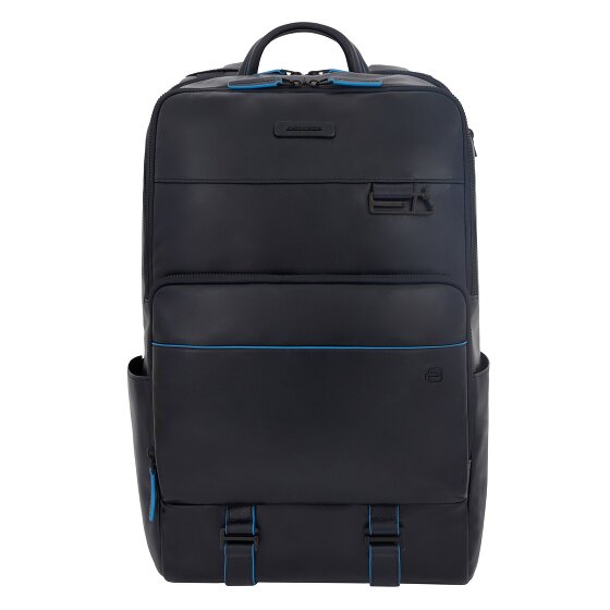 Piquadro Blue Square Revamp Zaino da lavoro Protezione RFID Pelle 43 cm Scomparto per laptop