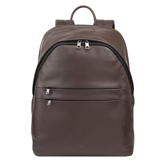 DuDu New York Zaino da giorno Vera Pelle 41 cm Vano porta PC