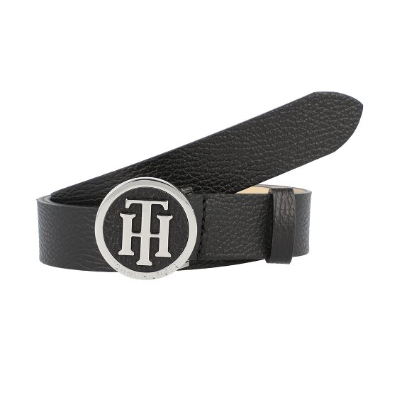 Tommy Hilfiger Cintura con fibbia rotonda in pelle