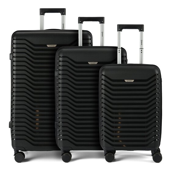 Benzi 5820 4 ruote Set di valigie 3 pezzi