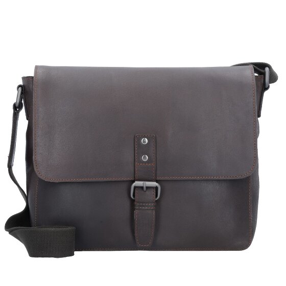 Leonhard Heyden Dakota Messenger in pelle 32 cm
