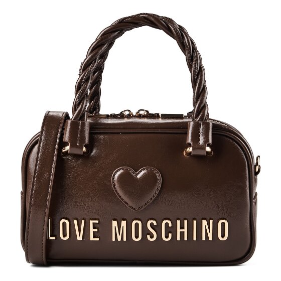 Love Moschino Nero Borsetta Vera Pelle 21 cm