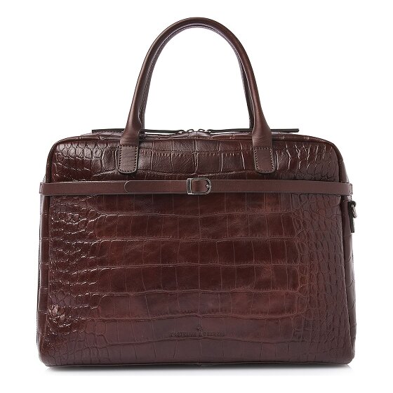 Castelijn & Beerens Lisa Valigetta Protezione RFID Pelle 41 cm Scomparto per laptop