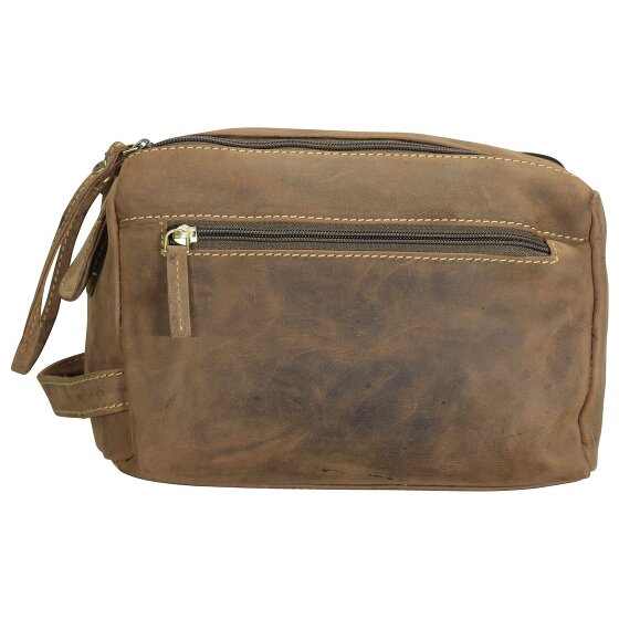 Greenburry Vintage Borsa da toilette Pelle 23 cm