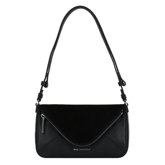 Karl Lagerfeld Hardware Mini Borsa Borsa a tracolla Pelle 18 cm con piega di espansione