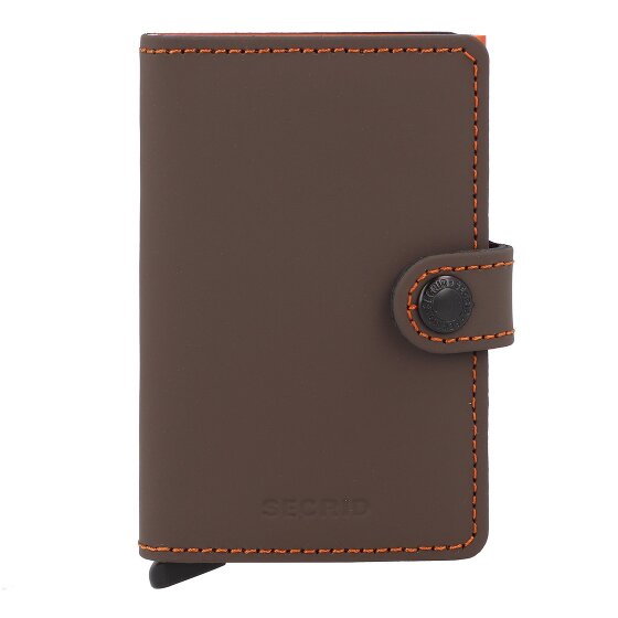 Secrid Miniwallet Custodia per carta di credito Protezione RFID Pelle 6.5 cm