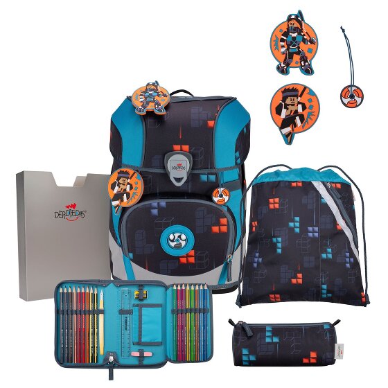 DerDieDas ErgoFlex Tiny Set di borse per la scuola 6 pezzi