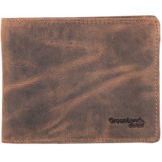 Greenland Nature Portafoglio Montana in pelle 12,5 cm