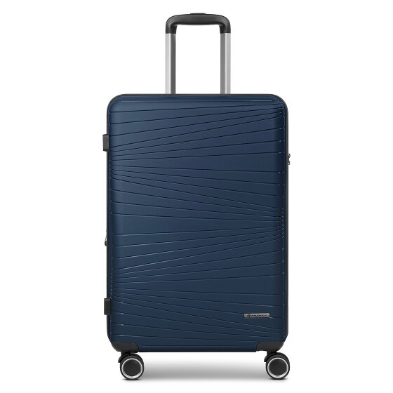 Franky Dallas 3.0 Carrello a 4 ruote M 65 cm con piega elastica